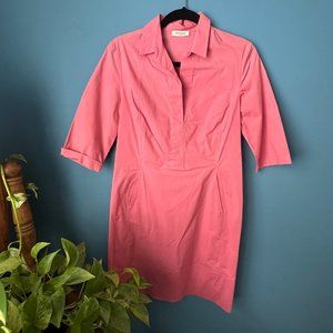 Italian cotton shift dress